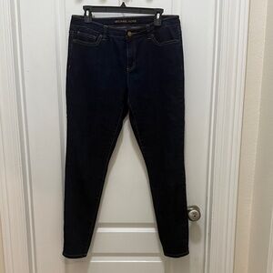 Michael Kors Women's Navy Skinny Jeans.  Like new.  Size 8